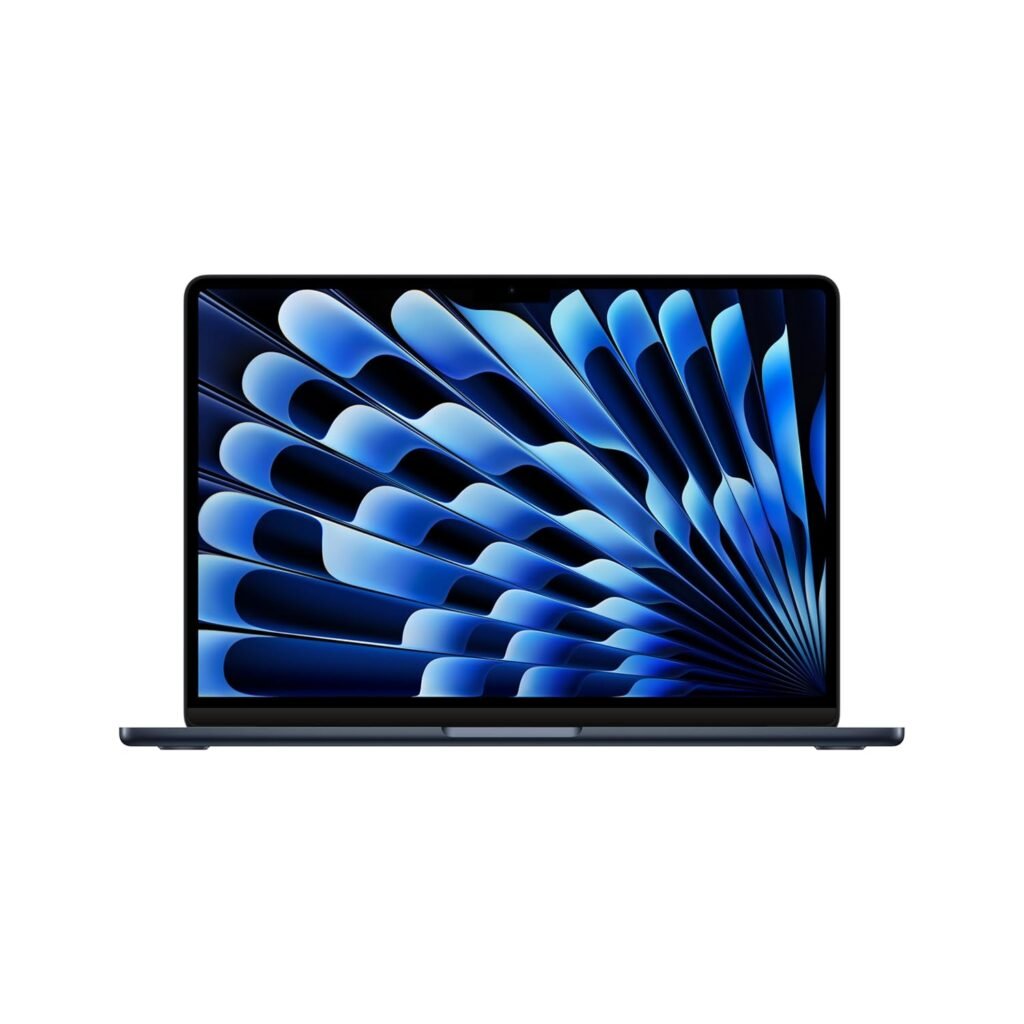 Apple 2024 MacBook Air 13 inch with M3 Chip Liquid Retina Display 8 Core CPU 8 Core GPU 16GB Unified Memory 256GB SSD Touch ID Midnight Ma boutique