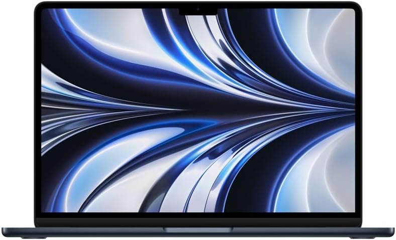 Apple 2024 MacBook Air Laptop with M2 Chip 136 inch Liquid Retina Display 16GB RAM 256GB SSD Storage Backlit Keyboard Midnight Color Ma boutique