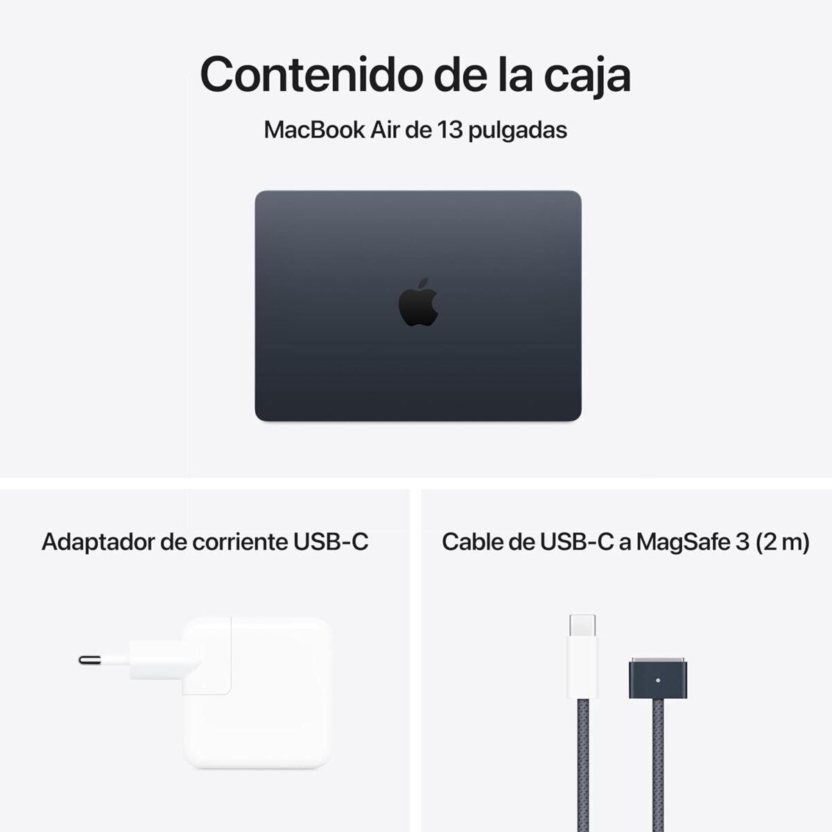 Apple 2025 MacBook Air 13 Inch with M4 Chip Designed for Apple Intelligence 136 Inch Liquid Retina Display 16 GB Unified Memory 256 GB SSD Spanish Keyboard Midnight Ma boutique