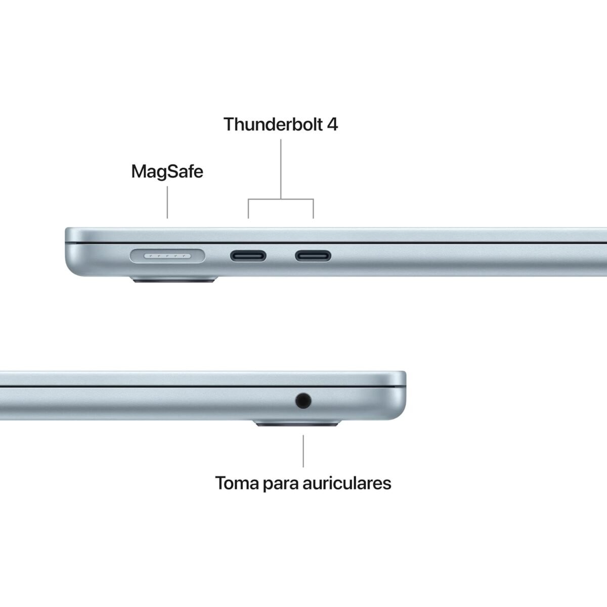 Apple 2025 MacBook Air 13 Inch with M4 Chip Designed for Apple Intelligence 136 Inch Liquid Retina Display 16 GB Unified Memory 256 GB SSD Spanish Keyboard Midnight Ma boutique