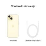 Apple iPhone 15 128 GB en Amarillo Ma boutique