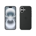 Apple iPhone 16 128 GB Turquesa + Funda de Silicona con MagSafe Negro Ma boutique