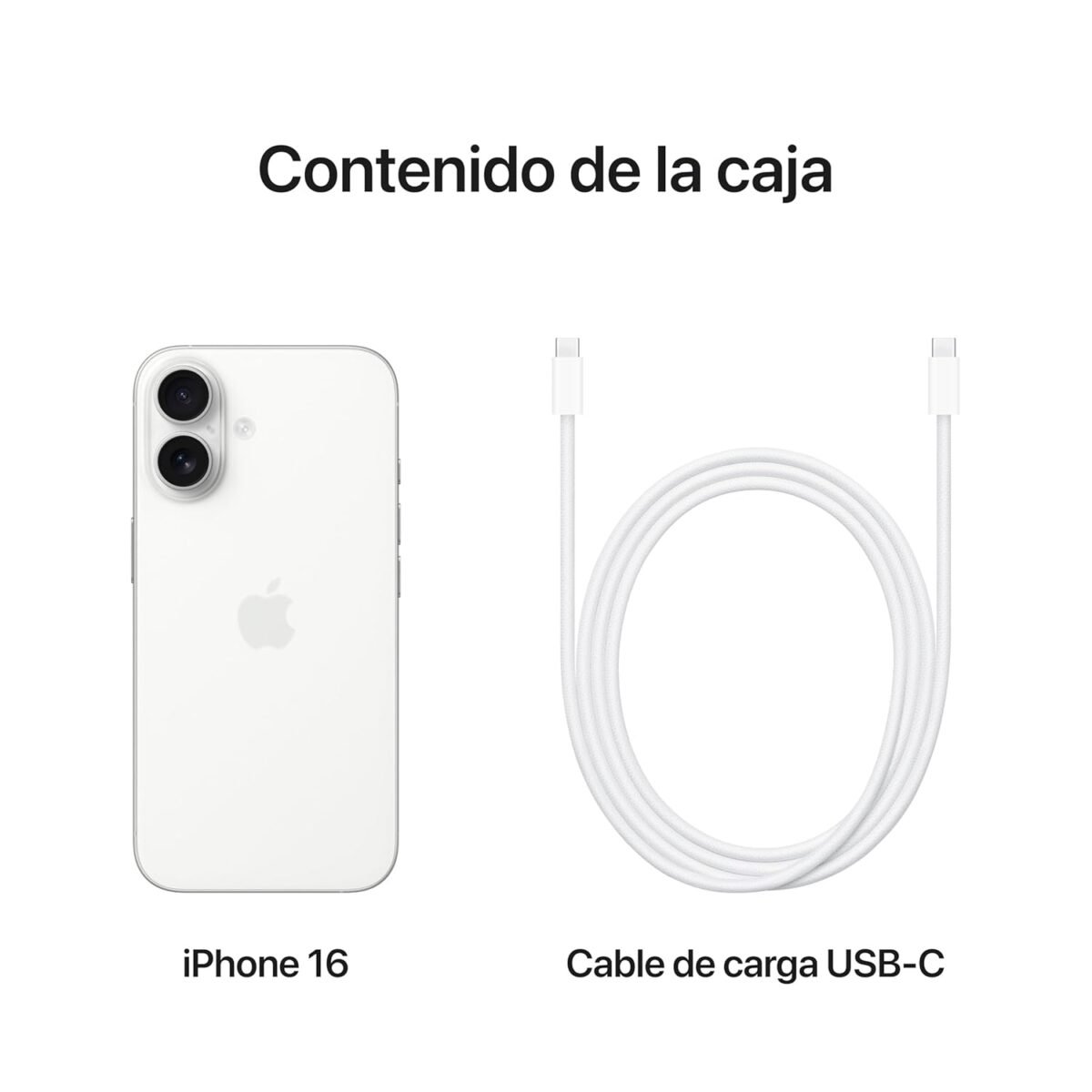 Apple iPhone 16 128 GB Turquesa + Funda de Silicona con MagSafe Negro Ma boutique