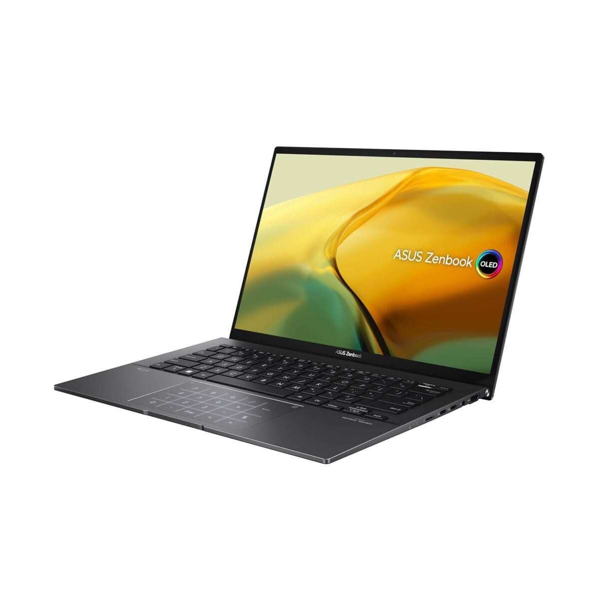 ASUS Zenbook 14 OLED UM3402YA KM513 â€ Laptop 14 Inches 28K AMD Ryzen 5 7530U 16GB RAM 512GB SSD Radeon Graphics Without Operating System Black Jade â€ Spanish QWERTY Ma boutique