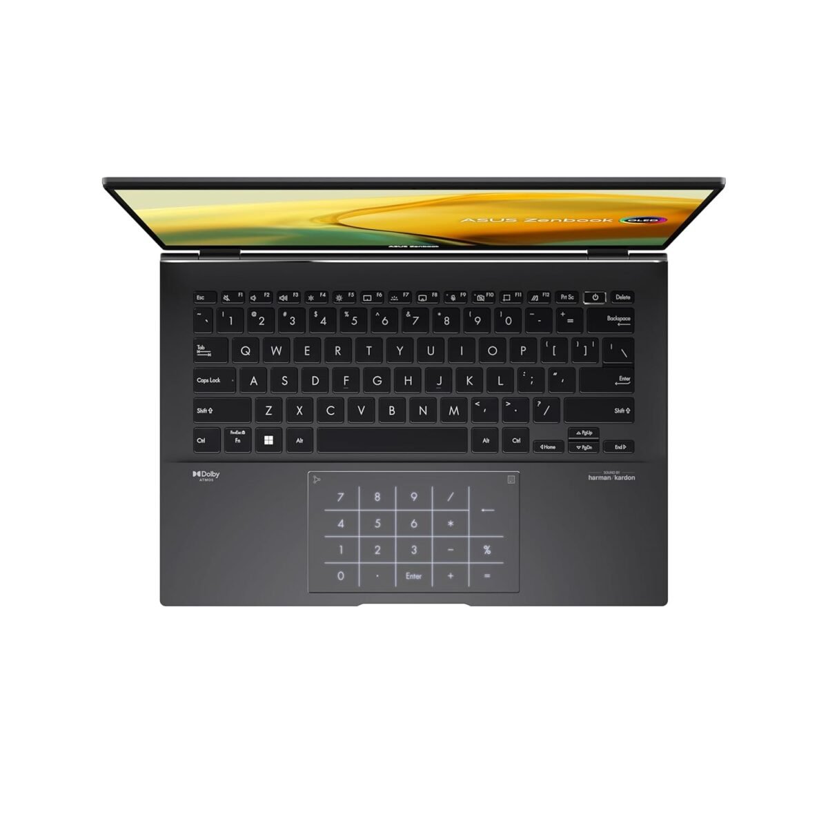 ASUS Zenbook 14 OLED UM3402YA KM513 â€ Laptop 14 Inches 28K AMD Ryzen 5 7530U 16GB RAM 512GB SSD Radeon Graphics Without Operating System Black Jade â€ Spanish QWERTY Ma boutique