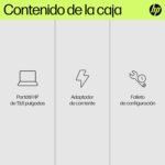 HP 15 fd1011ns Ordenador portátil de 156 FHD Intel Ultra 7 155H 32GB RAM 1TB SSD Intel Iris Xe Graphics Windows 11 Plata y Azul Teclado QWERTY Español Ma boutique