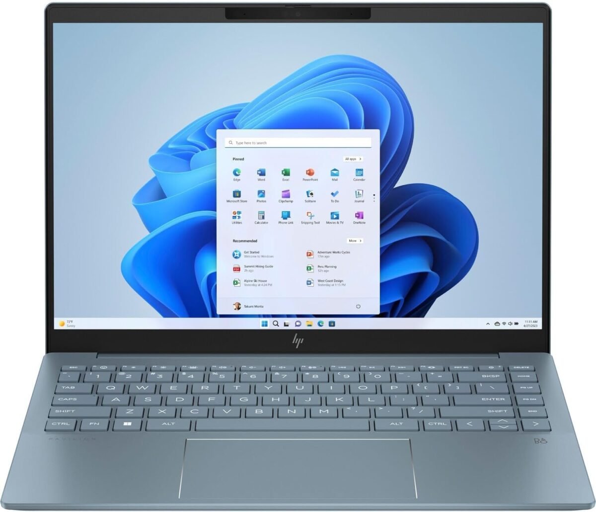 HP 15 fd1011ns Ordenador portátil de 156 FHD Intel Ultra 7 155H 32GB RAM 1TB SSD Intel Iris Xe Graphics Windows 11 Plata y Azul Teclado QWERTY Español Ma boutique