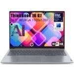 Lenovo Thinkbook 16 G7 Ultra 5 Premium Laptop Computer Intel 12 Core 16 pulgadas FHD 16 GB DDR5 RAM 512 GB PCIe SSD Thunderbolt 4 WiFi 6E RJ45 Win 11 Pro NPU AI Experience Ma boutique